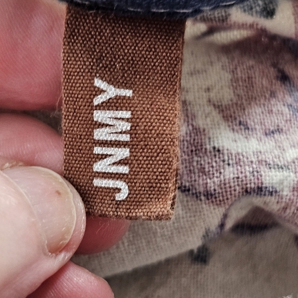 JNMY Floral Linen Maxi Dress in Large - Picture 5 of 8